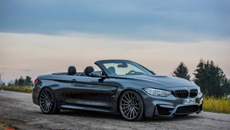 BMW M4 Convertible at Sunset wallpaper