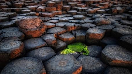 Basalt Giants of the Causeway wallpaper