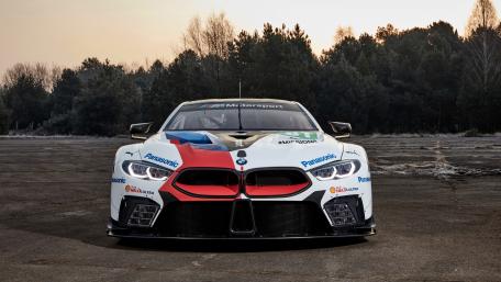 BMW M8 GTE Racing Power wallpaper