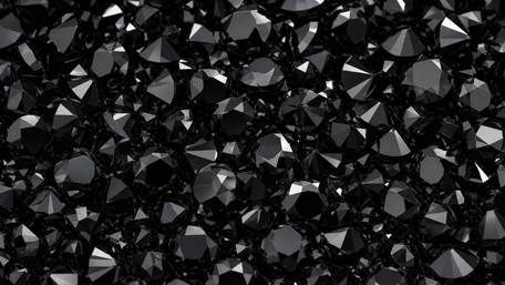 Midnight Black Diamond Mosaic wallpaper