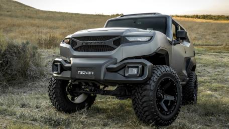 Rezvani Tank Dominates the Open Field wallpaper