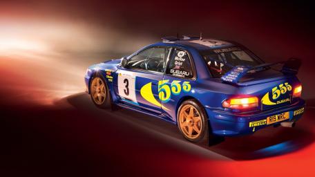 Classic Subaru Rally Legend wallpaper