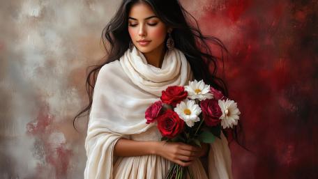Serene Floral Elegance wallpaper
