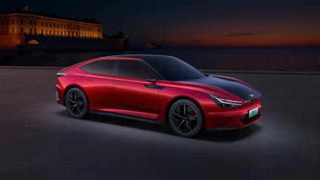 Honda GT Electric Red Car wallpaper