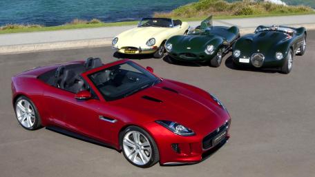 Jaguar E-Type Elegance Through the Ages wallpaper