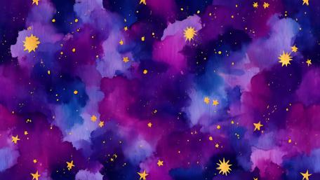 Watercolor Galaxy wallpaper