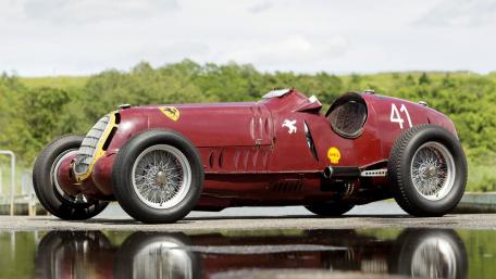 Vintage Ferrari Racing Legend wallpaper
