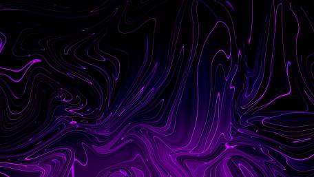 Neon Purple Liquid Waves wallpaper