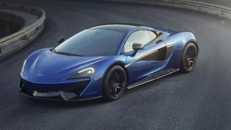 Novitec McLaren 570GT in Blue wallpaper