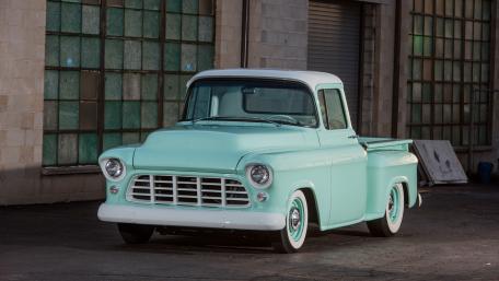 Mint Classic Chevrolet Pickup wallpaper