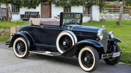 Ford Model A Convertible Elegance wallpaper