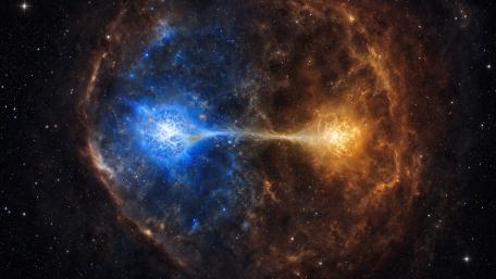 Binary Star System Pair wallpaper