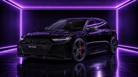 Neon Shadow Audi RS6 wallpaper