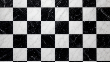 Monochrome Marble Checkerboard wallpaper