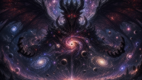 Eldritch Sovereign of the Cosmic Abyss wallpaper