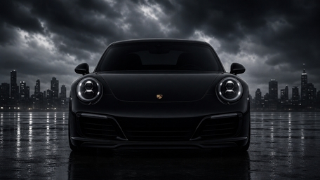 Midnight Porsche Elegance wallpaper