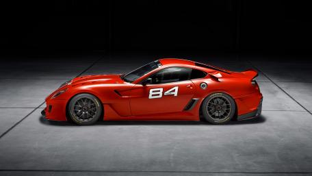 Ferrari 599XX Red Racing Icon wallpaper