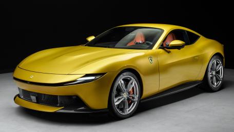 Ferrari Amalfi Golden Concept Coupe wallpaper