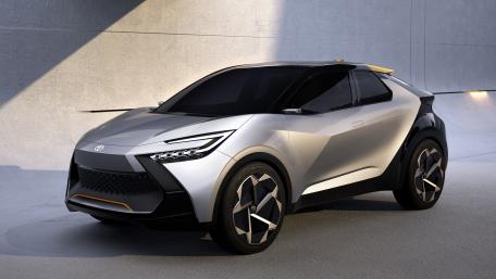 Toyota C HR Prologue Futuristic Electric Concept wallpaper