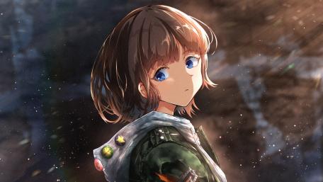 Dreamy Kawaii Anime Girl wallpaper