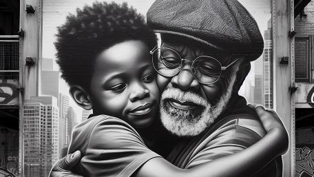 Generations of Tender Embrace wallpaper