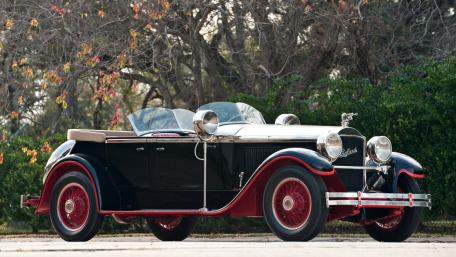 Classic Packard Elegance on the Open Road wallpaper