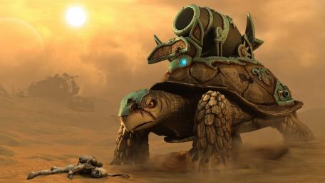 Desert War Turtle Sentinel wallpaper