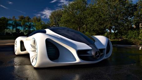 Mercedes Biome Futuristic Concept Car wallpaper