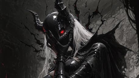 Dark Sovereign of the Abyss wallpaper