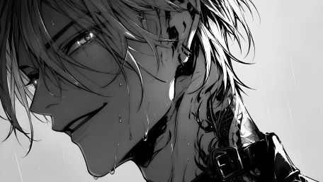 Rain Kissed Manga Rebel wallpaper