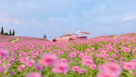 candy porche wallpaper