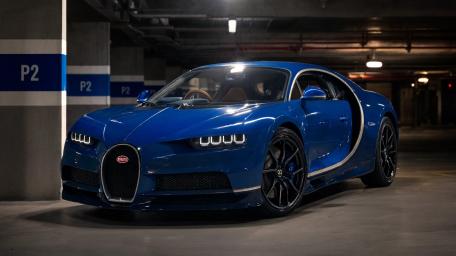Blue Bugatti Elegance wallpaper