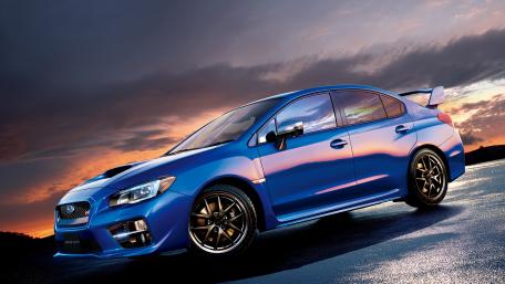 Blue Subaru Rally Spirit wallpaper