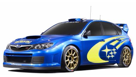Blue Subaru Rally Legend wallpaper