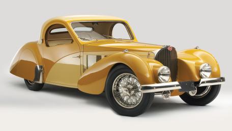 Bugatti Type 57 Timeless Golden Grandeur wallpaper
