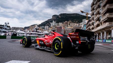 Ferrari Speed in Monaco wallpaper