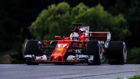 Ferrari F1 Speed in Full Attack Mode wallpaper