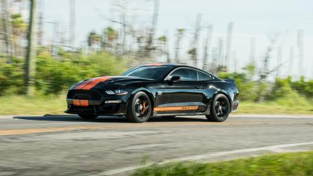 Shelby Mustang Speed in Motion wallpaper