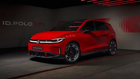 Volkswagen Polo GTI 2026 Red Performance Hatchback wallpaper