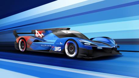 Alpine A424 Beta Hypercar Speed wallpaper