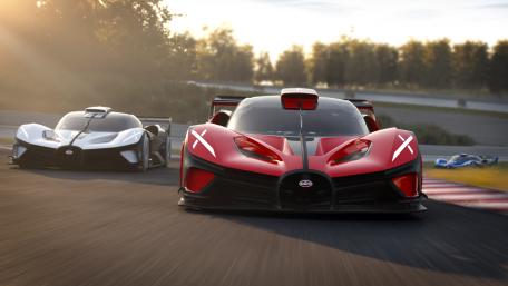 Bugatti Bolide Racing Legends wallpaper
