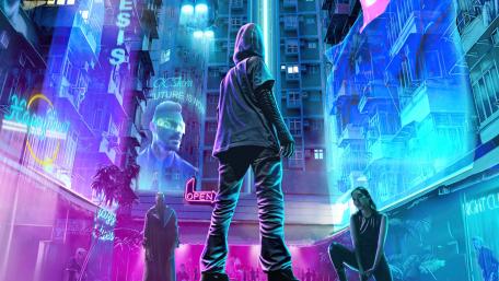 Neon Alley wallpaper