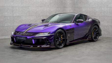 Mansory Equestre Purple Ferrari 12Cilindri wallpaper