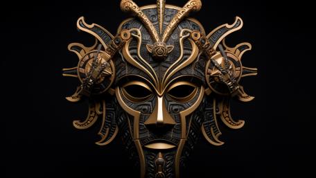 Ancient Shadow Masque of the Forgotten Realm wallpaper