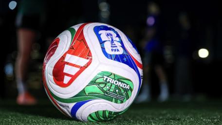 Colorful FIFA Soccer Ball Closeup wallpaper