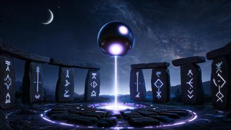 Rune Henge wallpaper