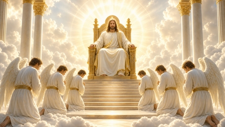 Celestial Throne of Divine Light wallpaper