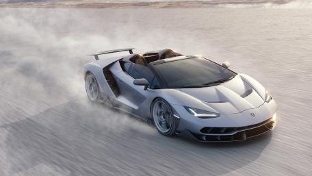 Lamborghini Centenario Roadster Drift wallpaper