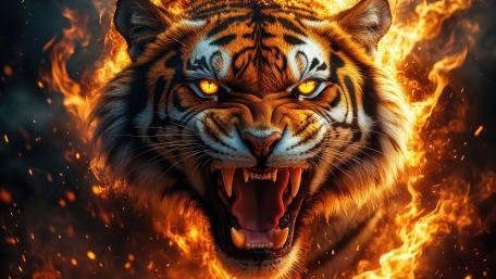 Inferno Tiger Fury wallpaper