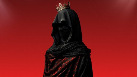Silent Dark Queen of Crimson Realm wallpaper